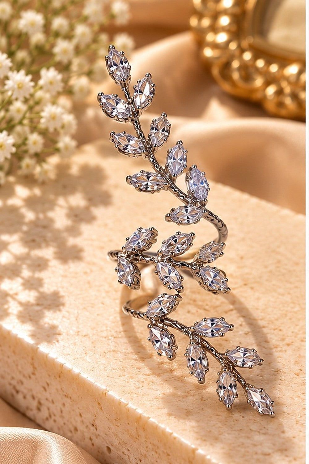 The Silver Ivy Ring by Sherry's Jewel