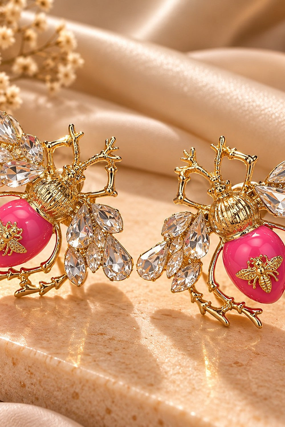 Queen Bee Earrings by Sherry's Jewel