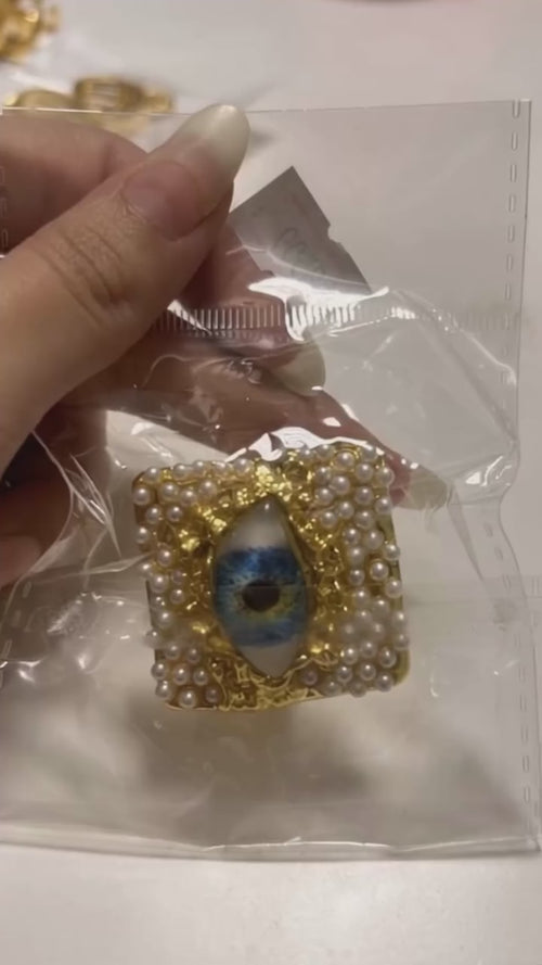 Sherry's Jewel evil eye ring