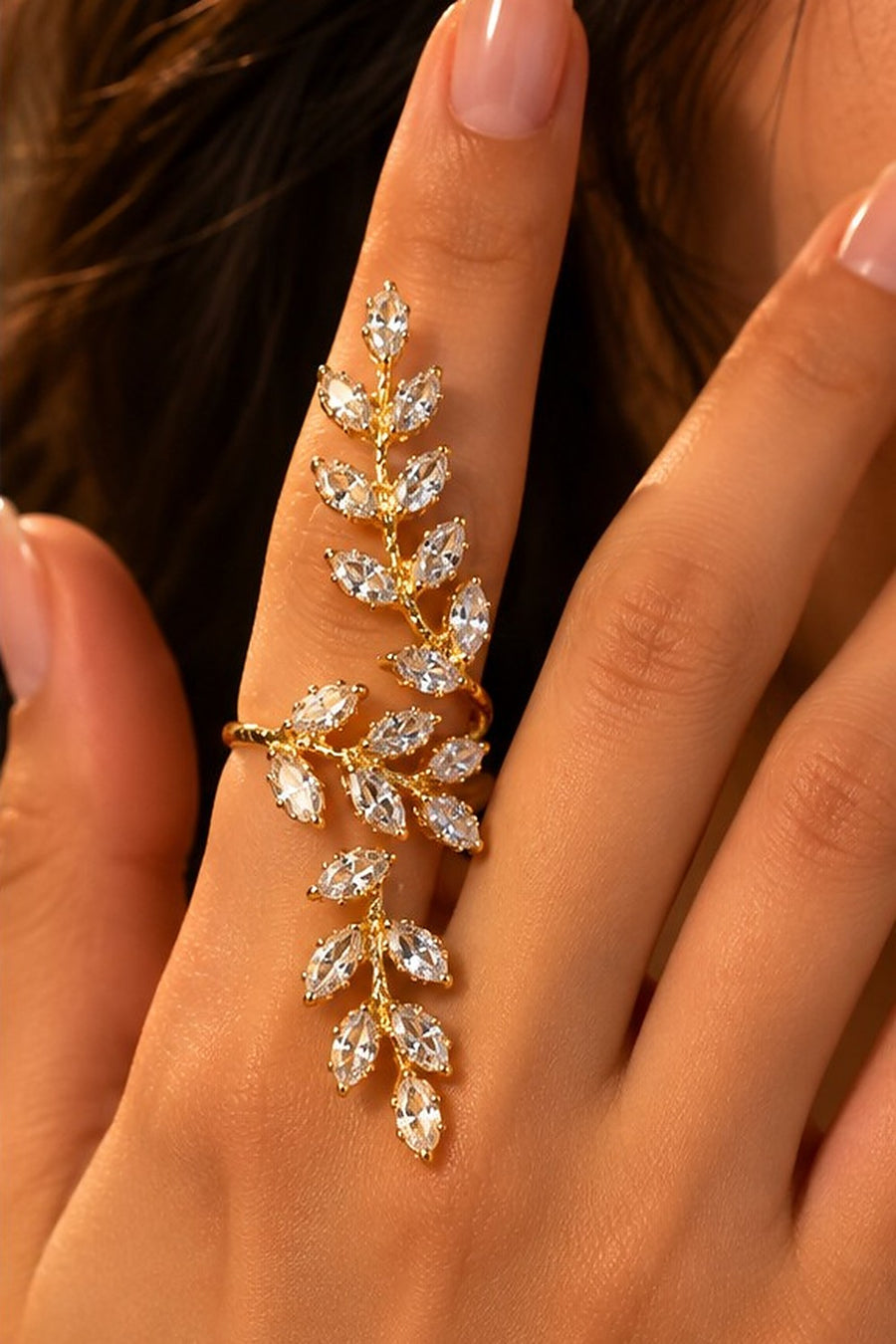 The Golden Ivy Ring worn by Sherry's Jewel
