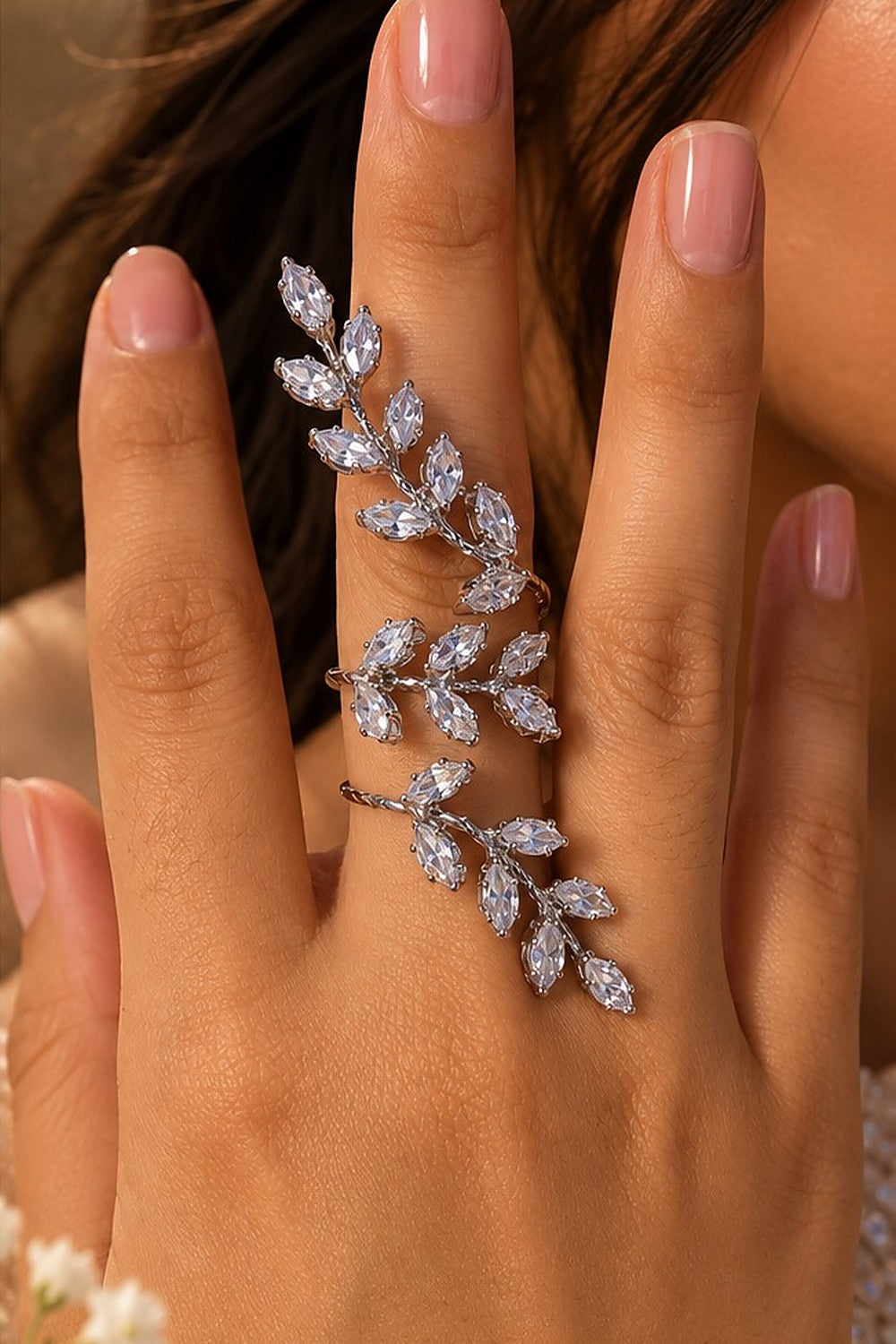 The Silver Ivy Ring worn by Sherry's Jewel